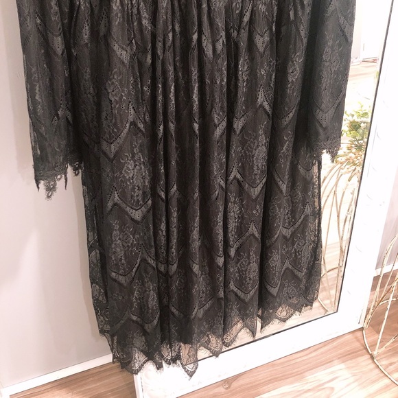 Dainty Jewells Black Lace Dress NWOT - Picture 3 of 10
